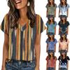 Womens Summer Tops  Short Sleeve V Neck Shirts Casual Dressy  Summer Blouses Tunic Top