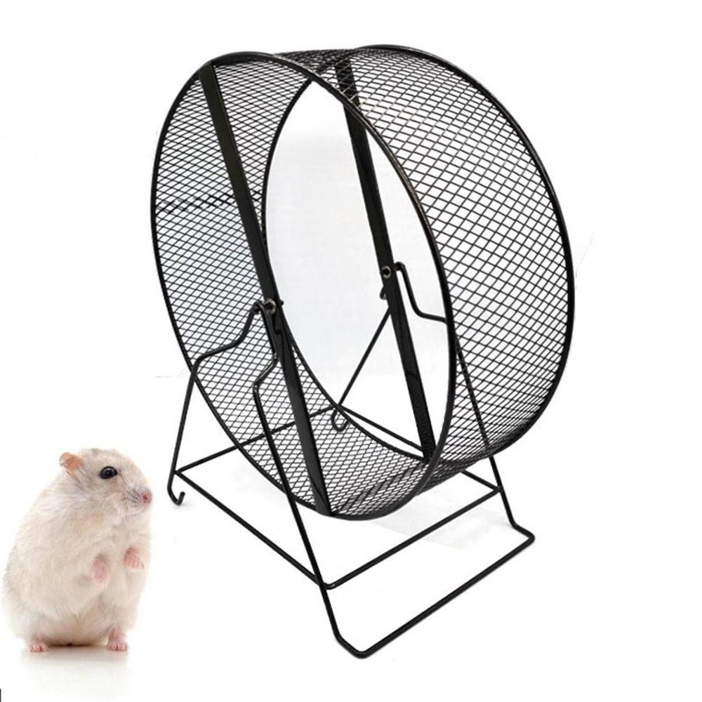 Ruota per Esercizio Hamster in Ferro Ruota da Corsa Resistente Nuova Ruota Fitness per Scoiattoli