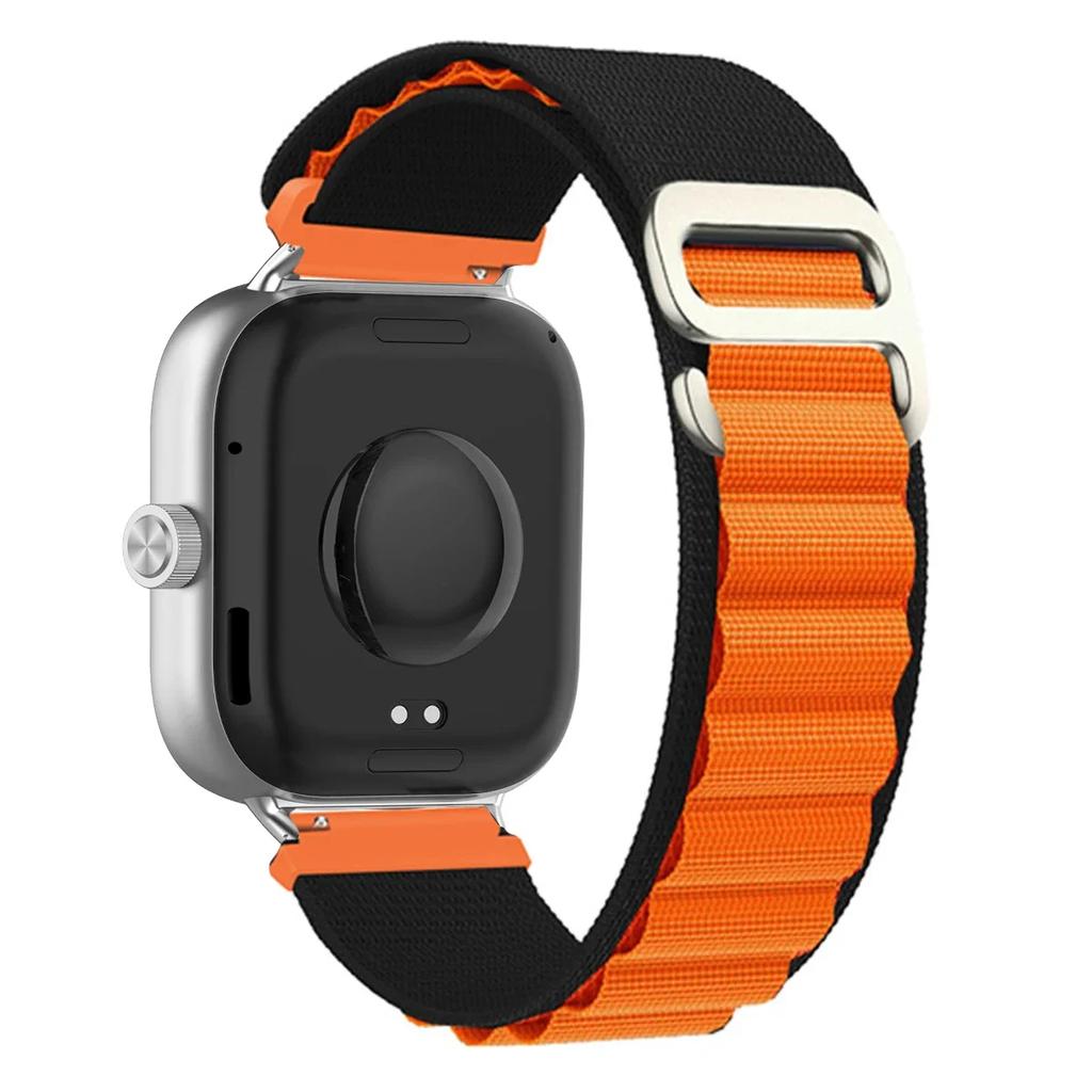 Alpine Nylon Loop Strap for Xiaomi Redmi Watch 4/5 Adjustable Elastic Bracelet Watchband For Mi Band 8 Pro/9 Pro Accessories