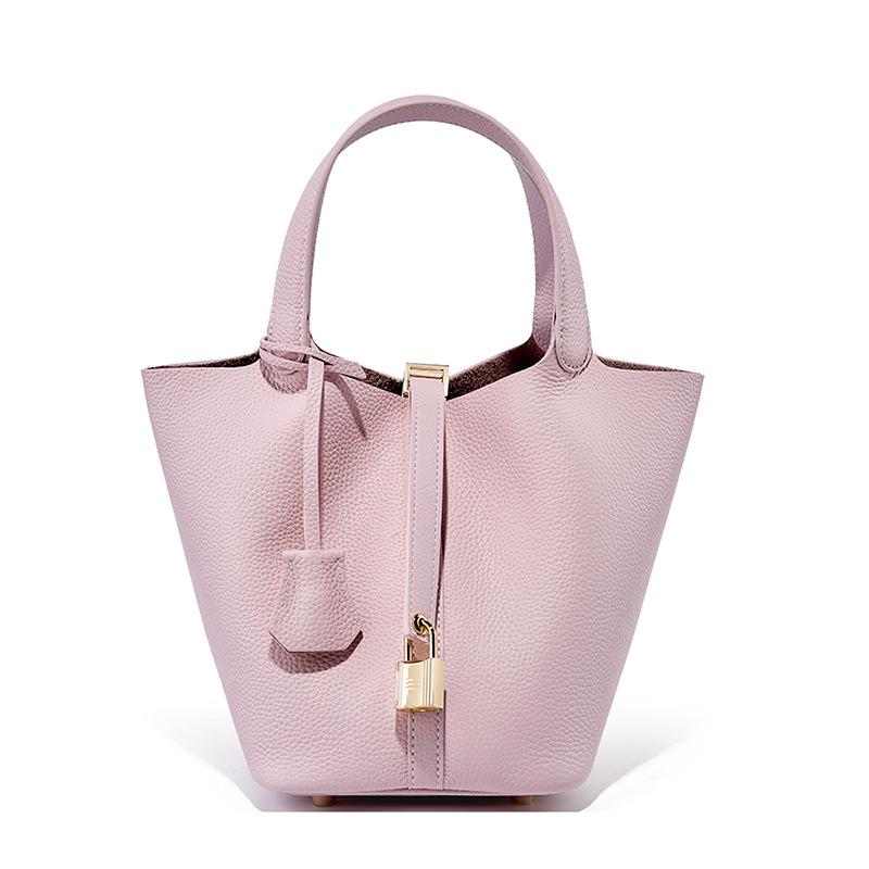 Bags New bucket bags Vegetable baskets Women's bags Leather handbags Bridal wedding bags Premium sense