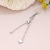 Adjustable Heart Tail Chain for DIY Bracelets and Necklaces - Universal Extension Chain Accessory