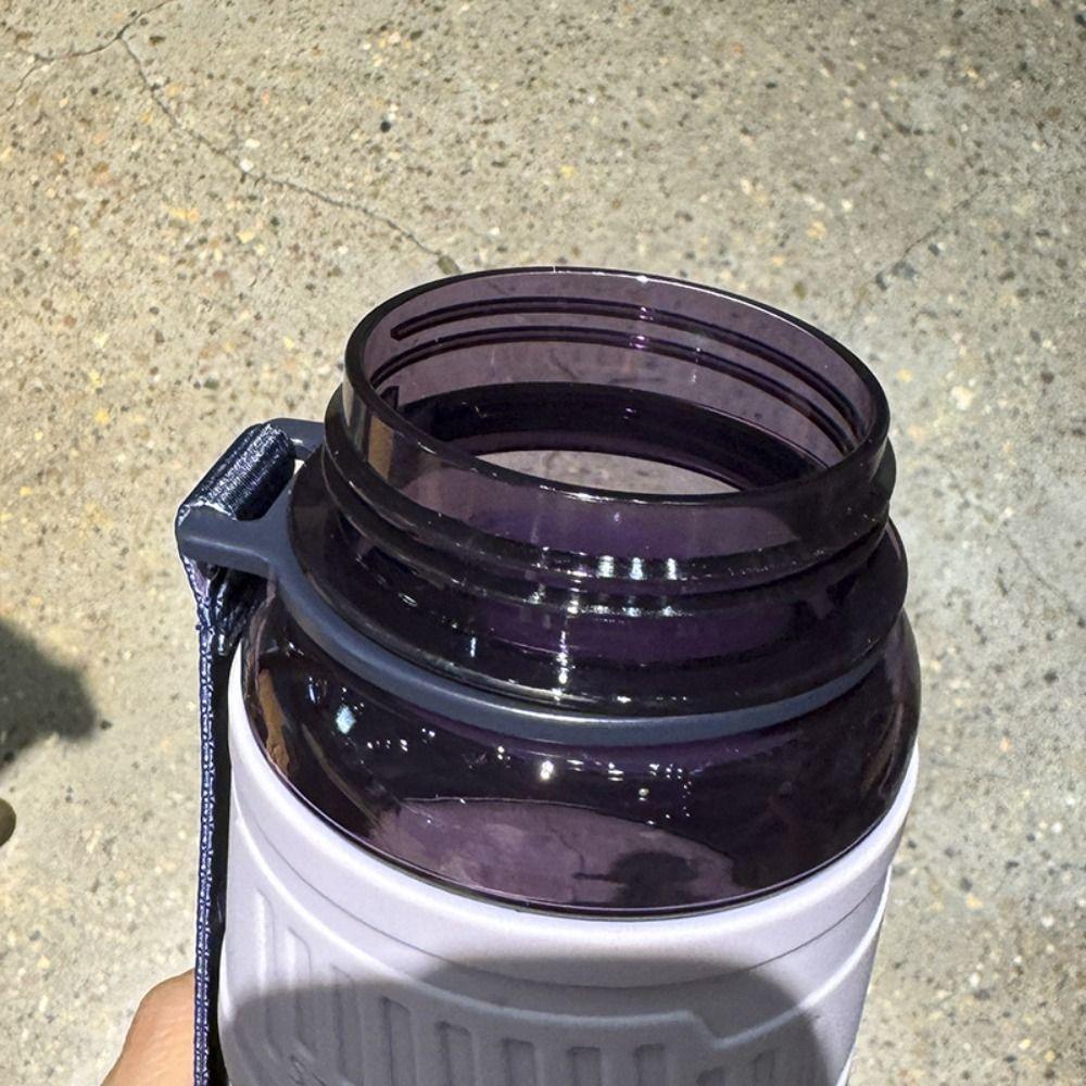 Läckagesäker 1 liters sportvattenflaska PC Utomhus sportkanna Vacker färgglad plastmugg Gymmet