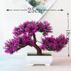 Good-Artificial Plants Bonsai Small Tree Pot Fake Plant Flowers Potted Faux Bonsai For Home Room Table Hotel Garden Decor