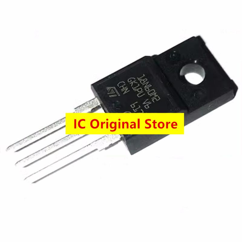 

20pcs 18N60M2 New Original Spot TO-220F 650V13A 18N60 MOS Field Effect Tube MOS Transistor To220 STF18N60M2