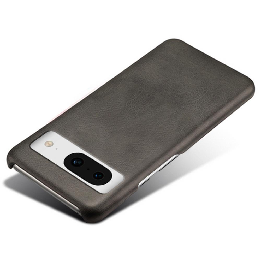 For Google Pixel 8 Phone Case Calf Texture PU Leather Coated PC Back Cover
