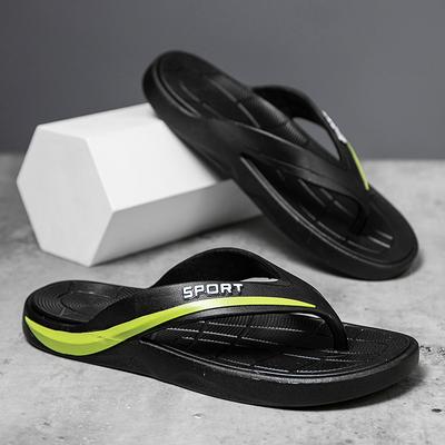 Chanclas para hombre, tendencia de verano, moda para hombre, ropa exterior, antideslizantes, resistentes al desgaste, sandalias de playa, zapatillas