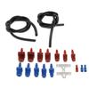 Master Cylinder Bleeder Kit 13911 Brake Fluid Bleeding Tool Set 22" Inch Hose