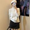 Korean Retro Women's Loose Autumn/Winter Cardigan Jacket