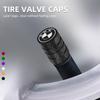4Pcs Car Tire Valve Stems Cap Knurling Style Tire Valve Cap Aluminum Tire Wheel Stem Air Valve Cap for BMW M E90 E91 E92 X3 X5