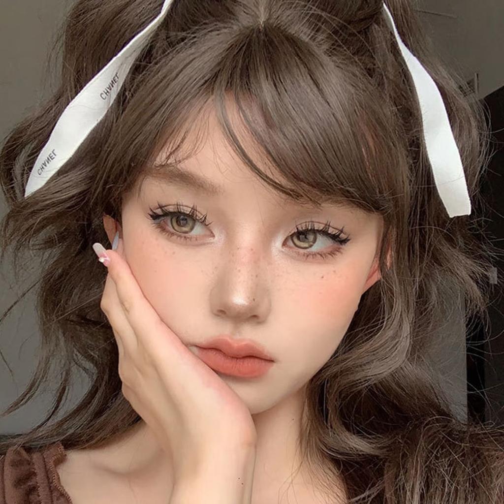 Brown Lower Segmented Eyelashes Woman DIY Bottom Eyelashes for Daily Party Traveling Makeup