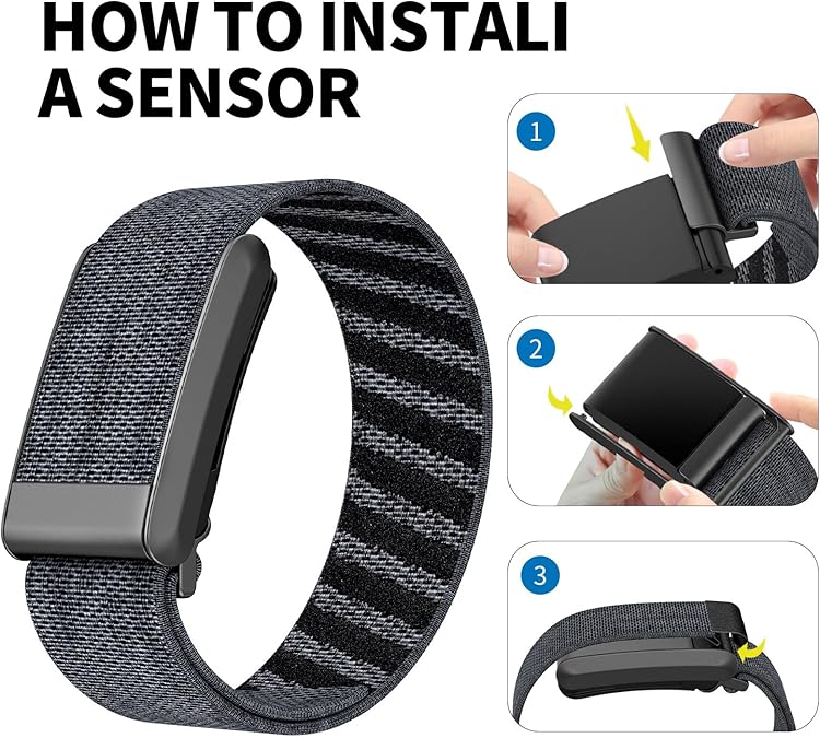 High Quality Whoop 4.0 Fitness Trackers Bracelets Breathable Nylon Heart Rate Monitoring Strap Stretch Band for Health Care