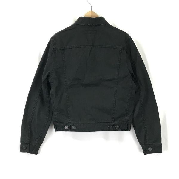 Men’s Melrose Washed Shirt Jacket Black Size 2 Made in Japan(USED)