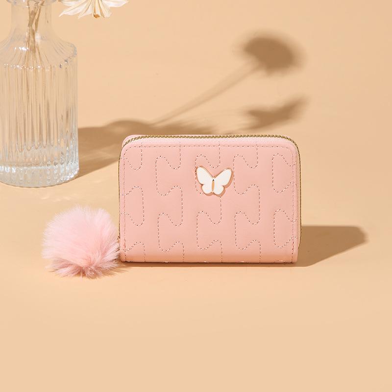 New women's change bag casual fashion card bag embroidered butterfly women's bag ig mini women's wallet