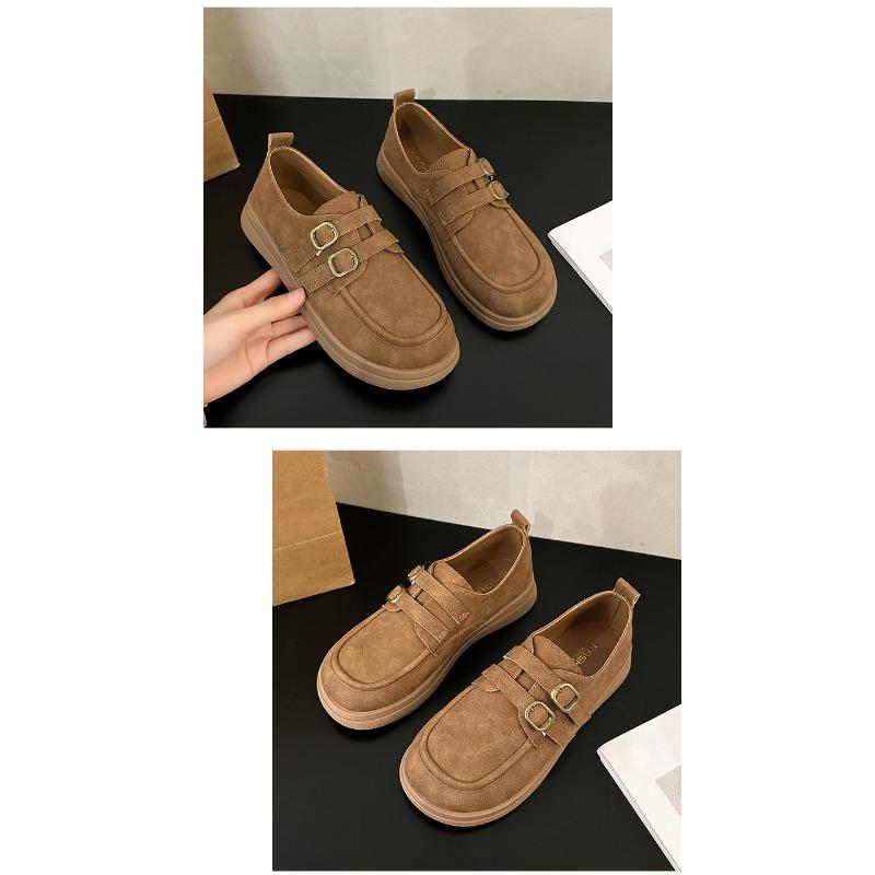 Students Thick Soles Single Shoe Children's   Princess Shoes