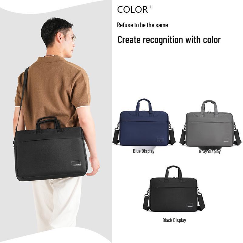 Multi-Color Fashion Handheld Crossbody Laptop Bag for Huawei/Apple 13-15.6 Inch, Large Capacity Business Bag