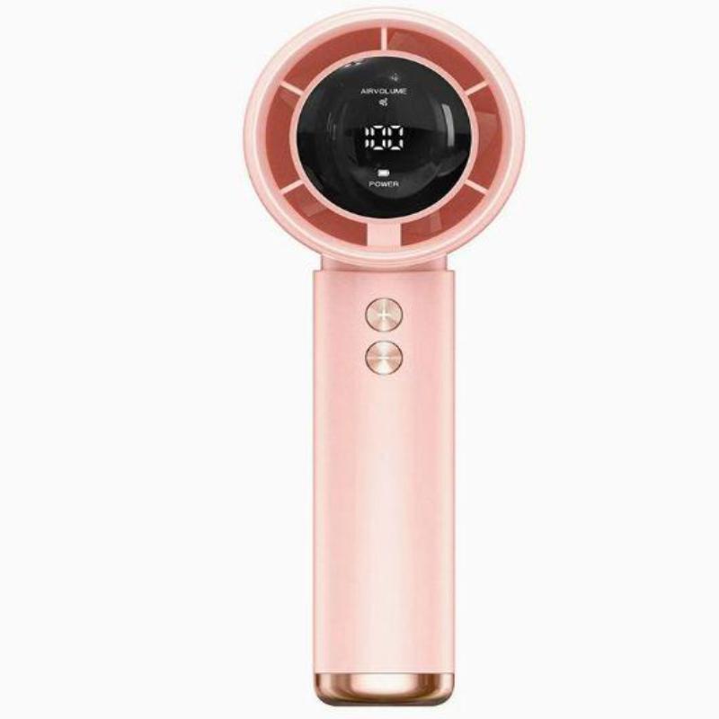 N68 Portable 0-100 Level Speed Adjustment Handheld Desktop Rechargeable Mini Turbo Fan D-733 1