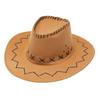 Western cowboy hat men's summer outdoor visor grassland Mongolian hat knight hat travel hat stage prop hat women