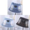 Denim Fisherman Hat For Men And Women With Wide Brim Sun Protection Casual Summer Accessory