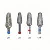 Diamond Nail Drill Bit Mill Cutter All For Manicure Machine Bit Tools Accessories Cuticle Clean For Removing Nail Gel
