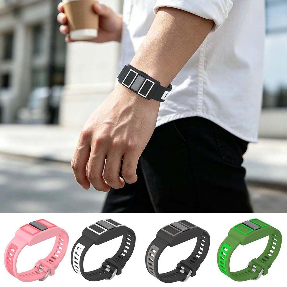 Soft Silicone Strap Adjustable Fitness Tracker Strap Sport Wristband for Hume Band for Men Women