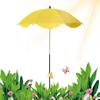 Outdoor Plant Umbrella Shade Cover Adjustable Height Canopy Telescopic for Garden Lawn Patio Flowers Potted Yard Reusable Decor
