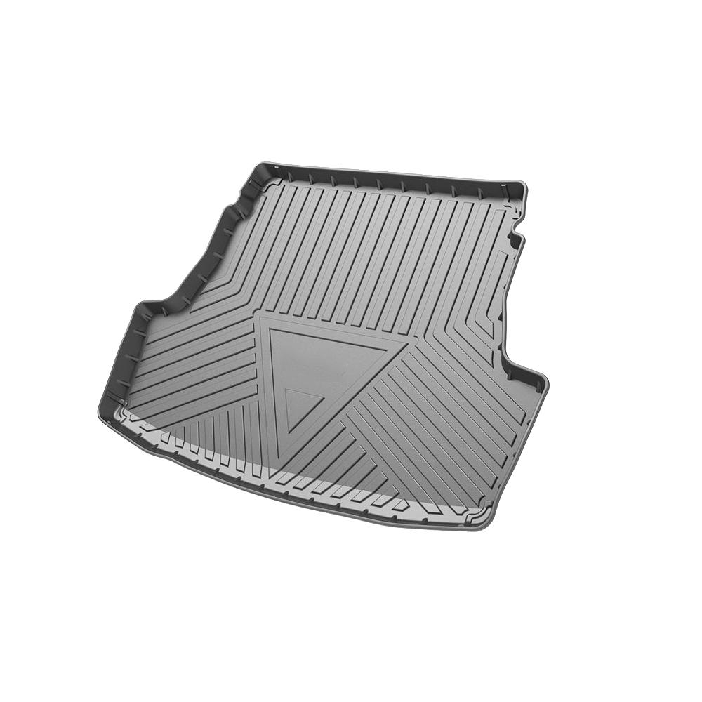 

Автомобильный специальный коврик-лоток для Toyota Vios Yaris XP150 Ativ 2014~2025 Водонепроницаемый напольный коврик для заднего багажника Декоративный коврик Аксессуары чёрный