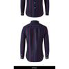 Men Striped Long Sleeve Casual Slim Fit Fashion Business Shirt