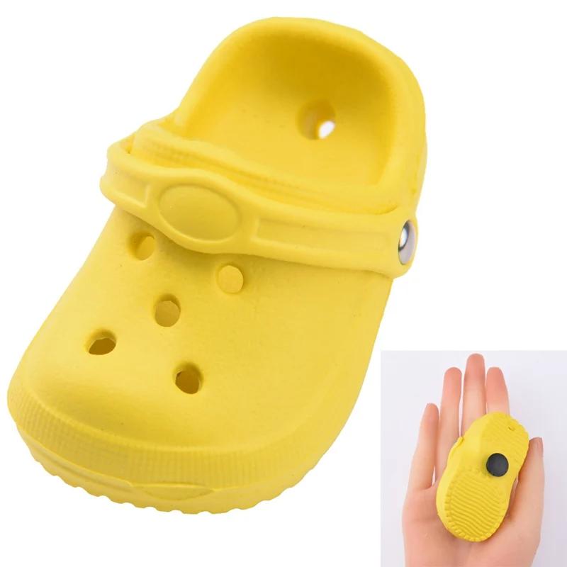 2Pcs Colorful Shoe Decoration Cute Mini Shoes Charms Adult Kids DIY Detachable Shoe Buckle Shoe Accessories