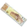 Solid Wood Peach Comb for Head Massage - Engraved Design for Women & Men