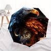 Eagle Design Automatic Folding Umbrella Compact Lightweight For Outdoor Adventurest61