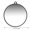 Professional Barber's Hair-cutting Mirror Modern Handheld Makeup Mirror  Hair Salon