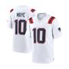 Embroidered Football Jersey - Patriots 10 Maye 12 Brady Men Women Adult Sports Uniform