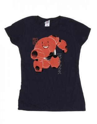 Womens/Ladies Big Hero 6 Baymax Suite Pose Cotton T-Shirt