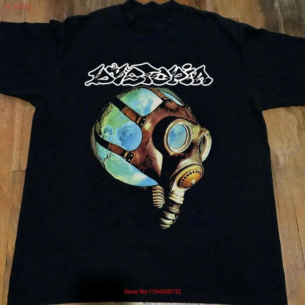 Dystopia Band T Shirt Retro Style Black S 5xl Wa1011 Vintage Stylish Homme Breathable Unisex Stretched