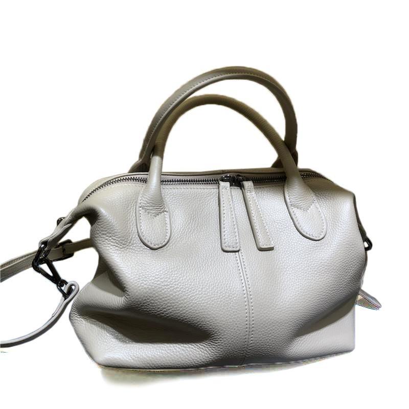 Designer Handbag Luxury Genuine Leather Shoulder Bags for Women Casual Totes Solid Large Daily Shoulder Crossbody Bag Female Mochila