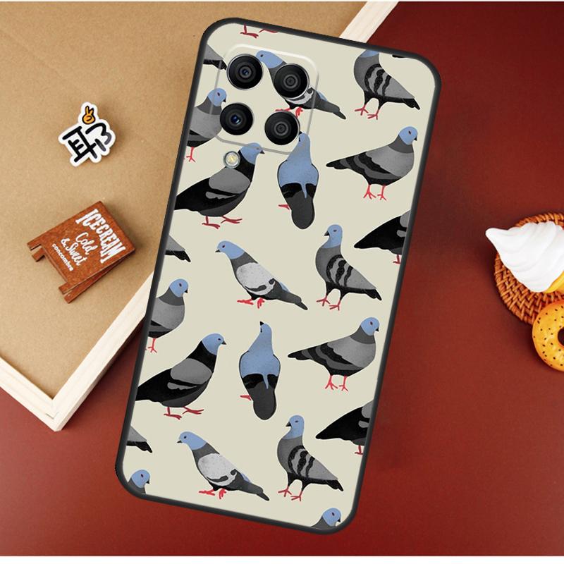 

Pigeons Collage Case For Samsung Galaxy M51 M31 M21 M11 M16 M36 M56 M53 M12 M32 M52 M15 M35 M55 M14 M34 M54 Samsung M11