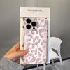Pink Panther Transparent Phone Case for iPhone 17E 16 16e 15 14 13 12 11 Pro Max 14 Plus 17 Air Cute Soft Case Cover