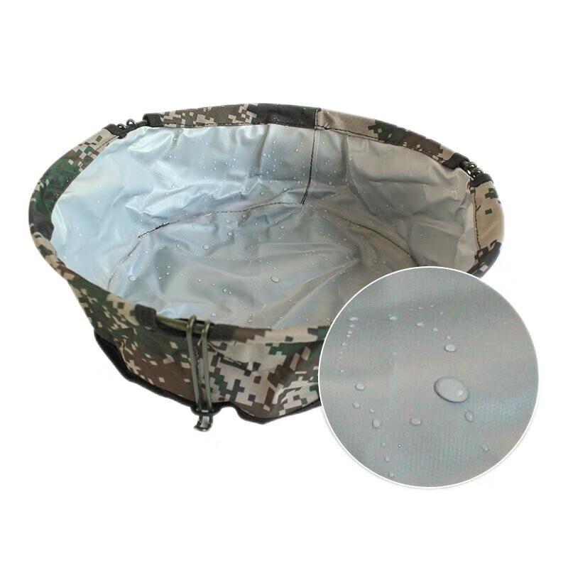Ningzhao Portable Camouflage Folding Basins  Bucket 1