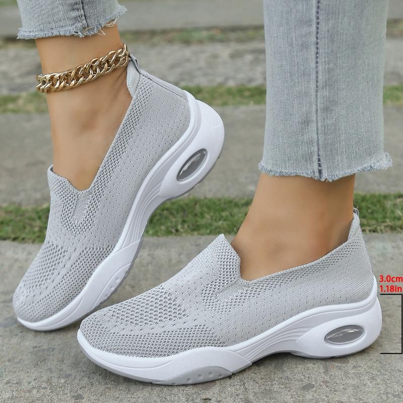 

Women s Cushioned Soft Sole Sneakers, Breathable Casual Sport Shoes 41