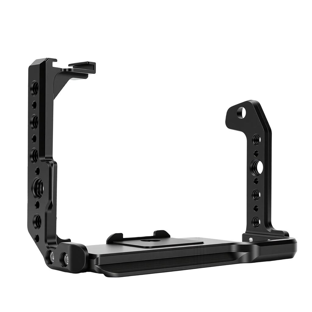 Camera Cage Fit for FX2 Mirrorless Camera Aluminum Alloy Expansion Protective Frame Rig for Photography