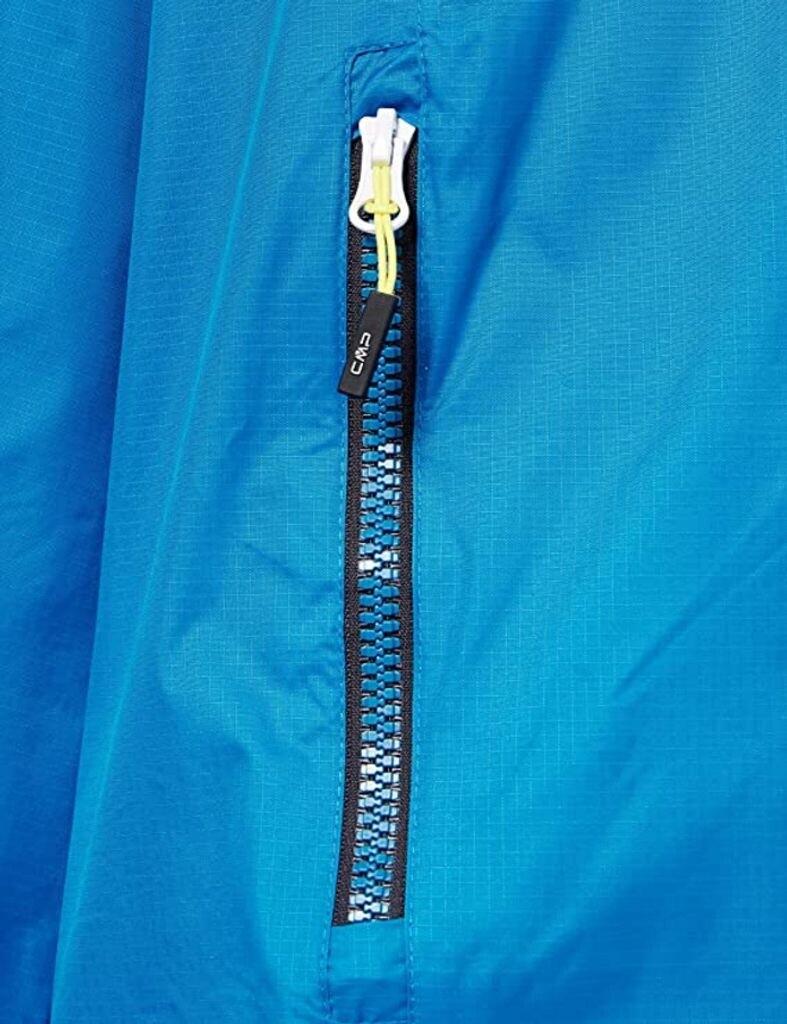 Men's Jacket CMP Packable Jacket In Ripstop (3X57627) Blue Cyano