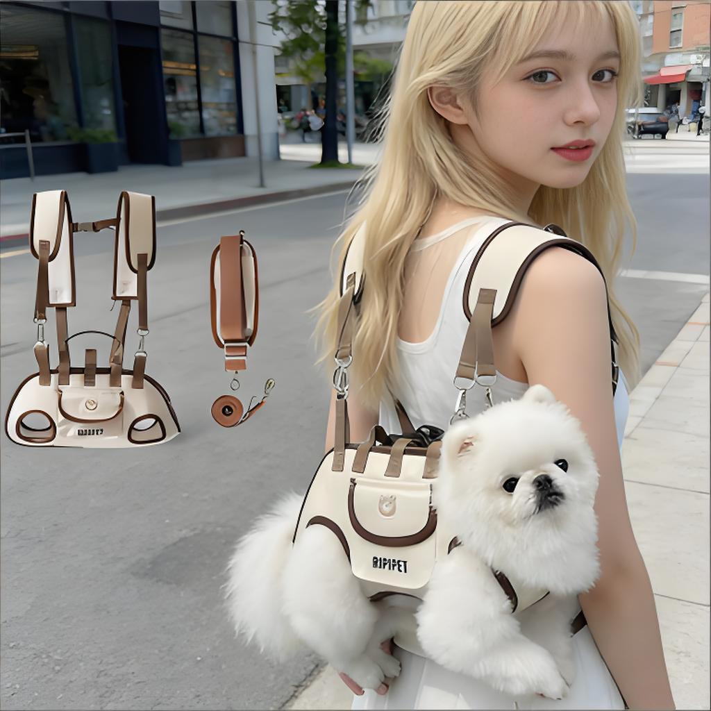 Portable Pet Shoulder Bag for Small Dogs and Cats