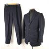 Made in Japan TOMORROWLAND Autumn/Winter Suit Set XS-S Men Navy Stripe Fully Lined Single Jacket/Pants(USED)