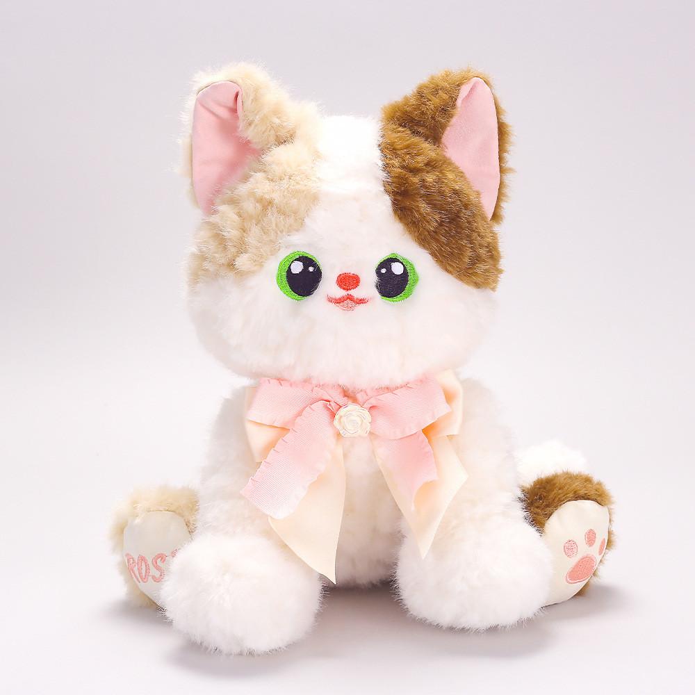 Cat Plush Toy For Kids With Super Soft Polyester Fabric Gift For Childrens Birthday