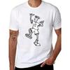 T-shirt Oversize Divertente Vintage Fido Dido Taglia Europea per Ragazzi, Girocollo, Manica Lunga, Fantasia Stampata, Stile Casual, Perfetta per Tutte le Stagioni