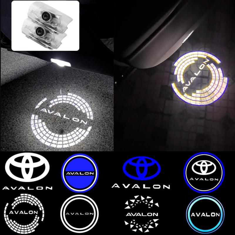2PCS For Toyota Avalon 2022 and later models, car door welcome light, projector light, ground light, door warning light, decorat