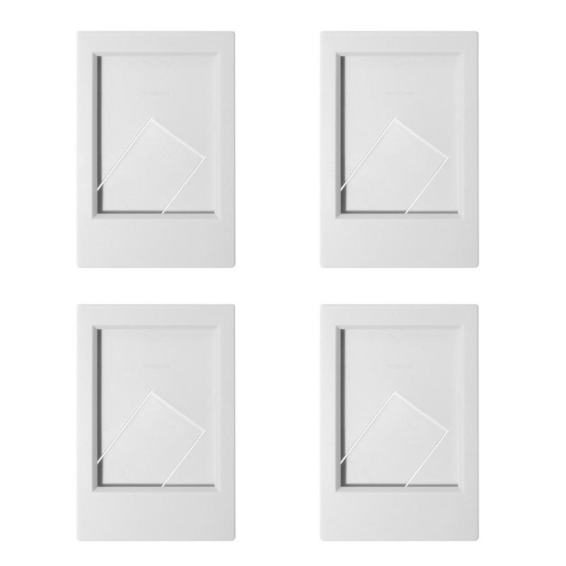 3Inch Minimalists Instantly Photo Frame Light ABS PP Materials Easy Installation For Desk Table Decorations 4pcs