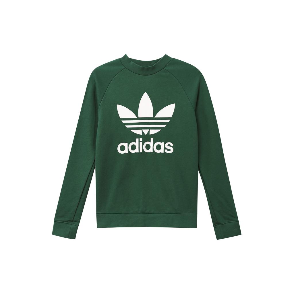 Adidas Originals Trefoil Sweatshirts Women's Crew Neck Moderate Regular DV2623