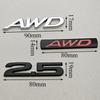 NEW 3D Metal Car Styling 2.0 2.5 AWD Logo Car Body Badge Emblem For Mazda 3 CX-5 CX-3 RX-8 RX- 5 Decals Accessories Yvmsj22