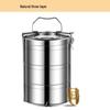 Qianxing 304 Stainless Steel Multi-Layer Portable Lunch Box